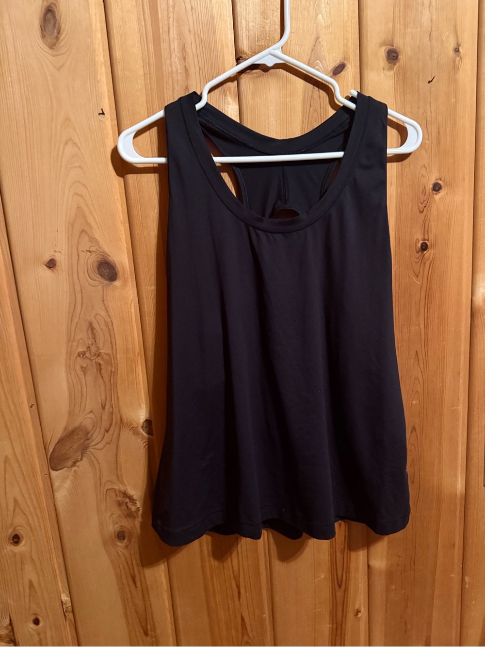 Athleta Black Racerback Performance Tank